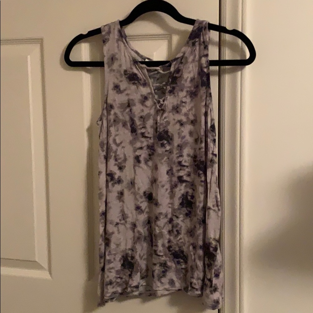 Tie-dye Tank top/ blouse
